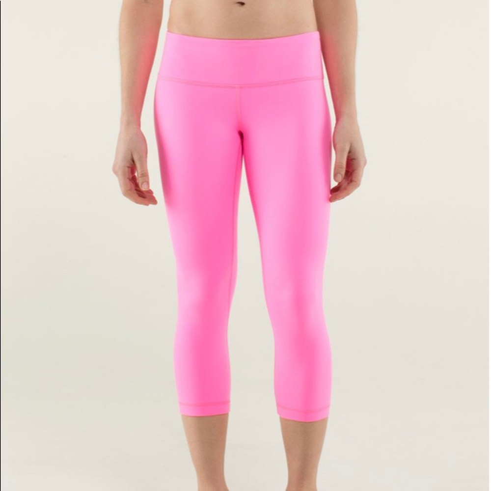 Lululemon wunder under crop